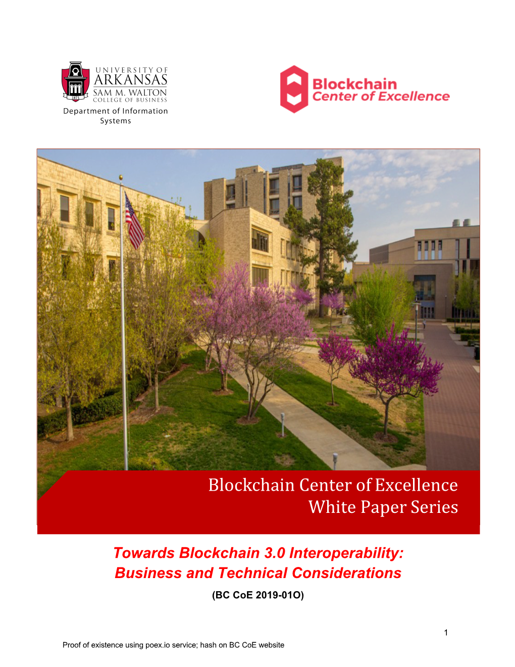 Blockchain Center of Excellence White Paper Series