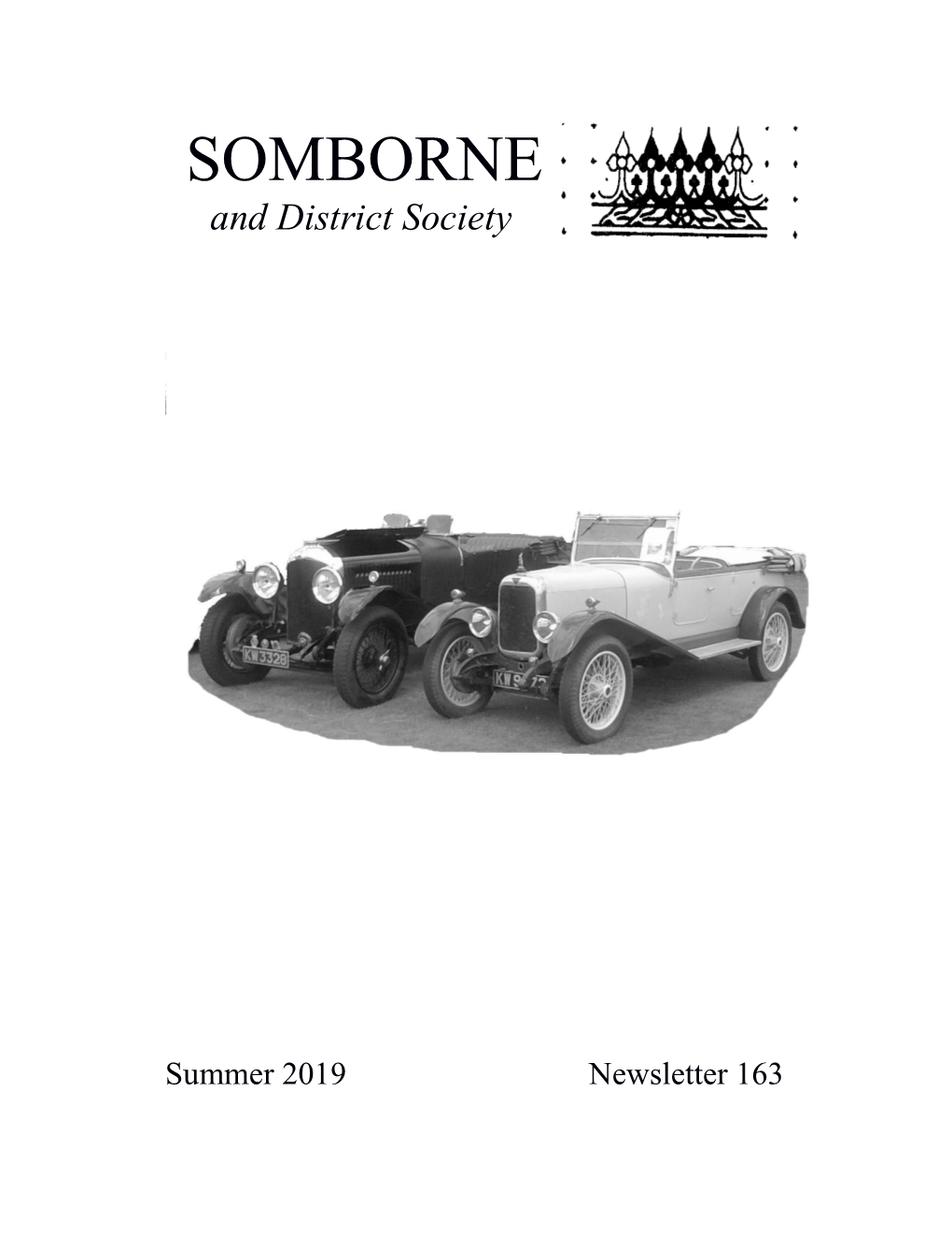 Newsletter 163 Somborne & District Society