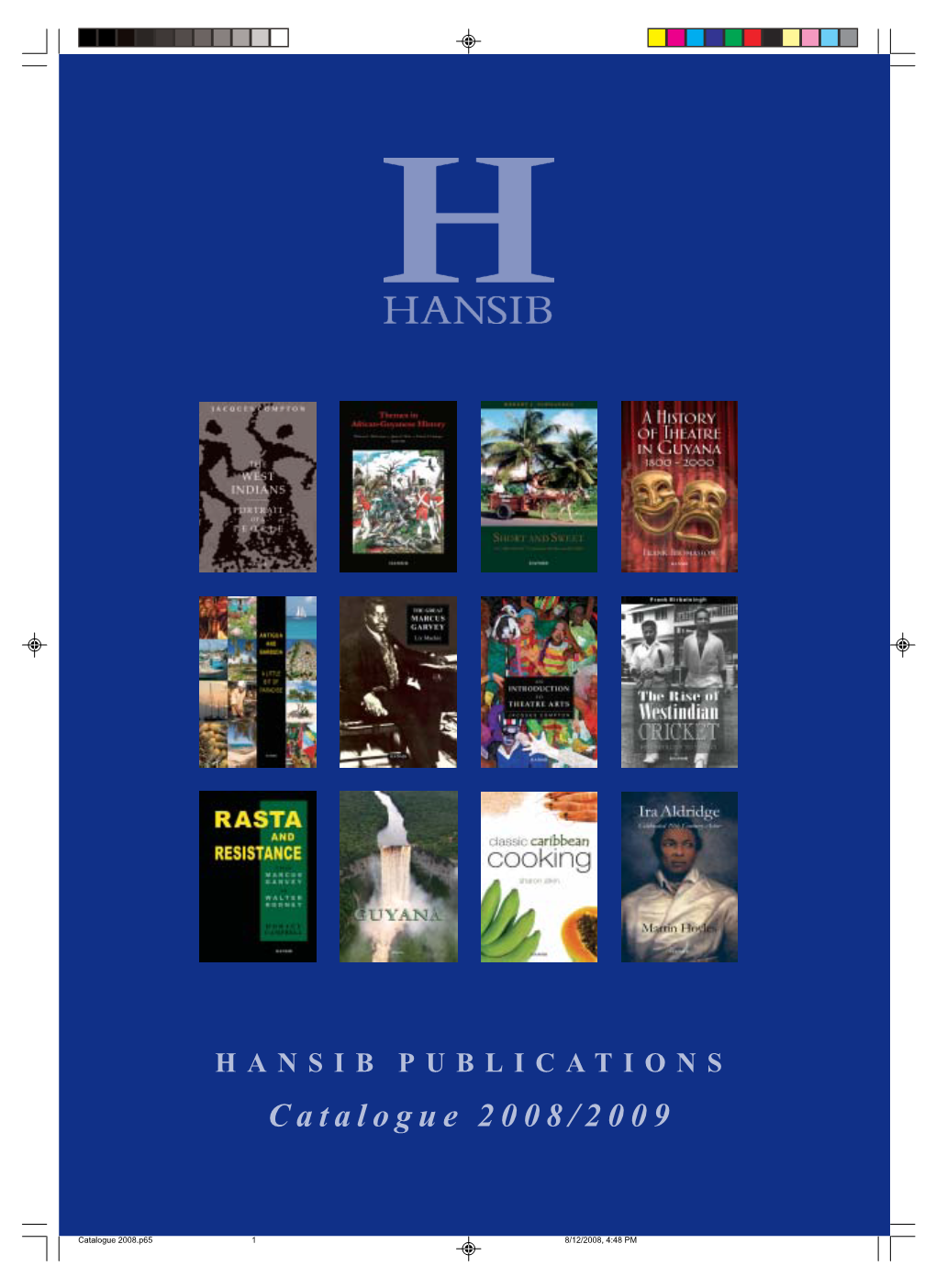 HANSIB PUBLICATIONS Catalogue 2008/2009