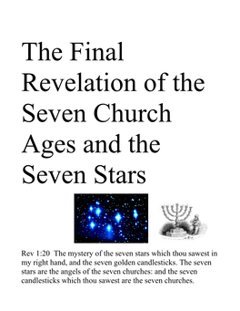 7 STARS Booklet