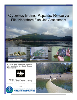 Cypress Island Aquatic Reserve Assessment Final Report