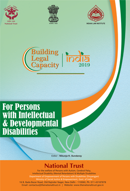 For Persons with Intellectual & Developmental Disabilities