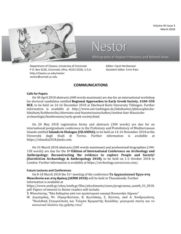 Nestor Nestor@Ucmail.Uc.Edu