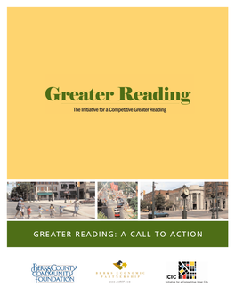 Greater Reading: a Call to Action