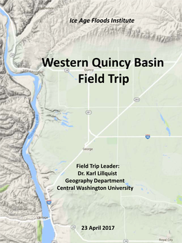 Western Quincy Basin Field Trip