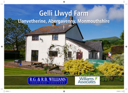 Gelli Llwyd Farm Llanvetherine, Abergavenny, Monmouthshire