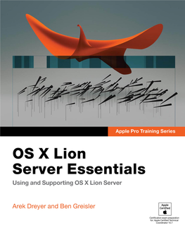 OS X Lion Server Essentials