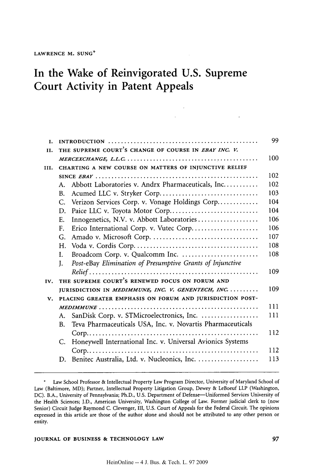 In the Wake of Reinvigorated U.S. Supreme Court Activity in Patent Appeals