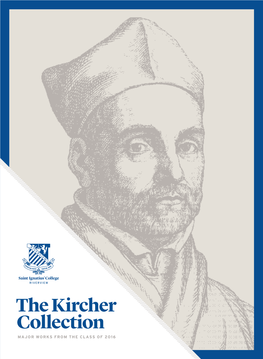The Kircher Collection MAJOR WORKS from the CLASS of 2016 the Kircher Collection