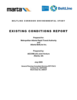 Existing Conditions Report