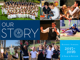 Our Athletics Ranney School Has Approximately 40 Varsity and Middle School Athletic Teams, Representing 15 Different Sports Across Three Seasons