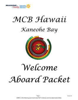 Welcome Aboard Package