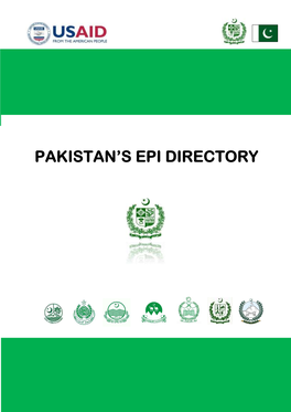 Pakistan's Epi Directory