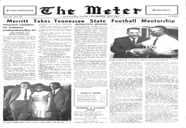 Merritt Takes Tennessee State Football Mentorship