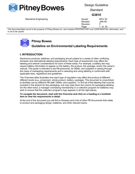 Guidelines on Environmental Labeling Requirements