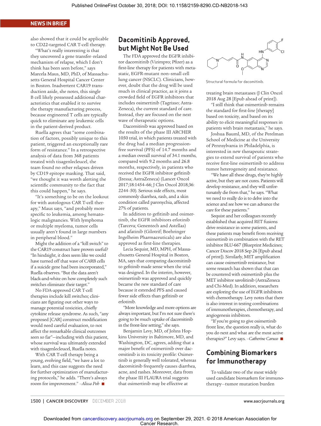 Combining Biomarkers for Immunotherapy