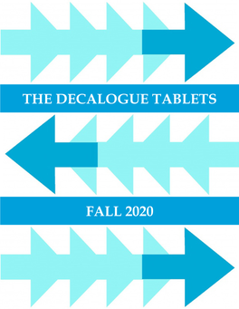 FALL 2020 TABLETS Fall 2020