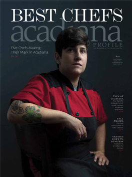 Five Chefs Making Their Mark in Acadiana Pg