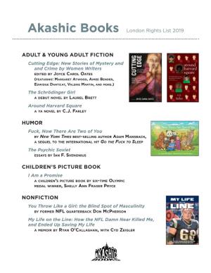 Adult & Young Adult Fiction Humor Children's Picture Book Nonfiction