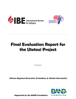 Final Evaluation Report for the Utetezi Project
