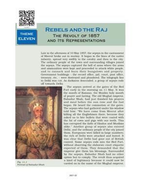 Rebels and the Raj THEME the Reeevvvolt Ofofolt 111858585777 ELEVEN and Its Repreprepresentesentesentationsationsations