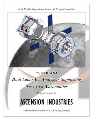 Dual Lunar Ice Analyzers Supporting Next-Gen Astronautics