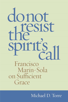 Do Not Reisist the Spirit's Call
