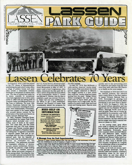 1986 Publishedmed by the Loomis Museum Association in Cooperatioen Qcdddtwith Lassen Volcanic National Park for Park Visitorsj