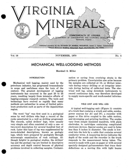 Mechanical Well-Logging Methods