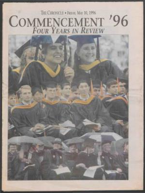 Commencement '96 Four Years in Review
