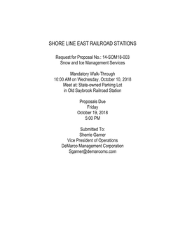 Shore Line East Railroad Stations