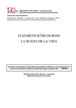 Elizabeth Kübler-Ross