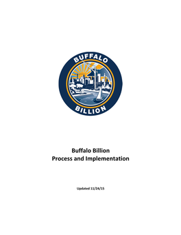 Buffalo Billion Process and Implementation