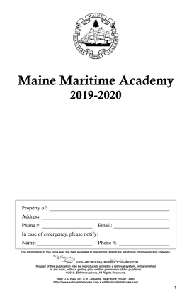 2019-2020 Datebook and Directory