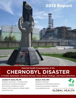 CHERNOBYL DISASTER a Further Systematic Literature Review, Focus Group Findings, and Future Directions