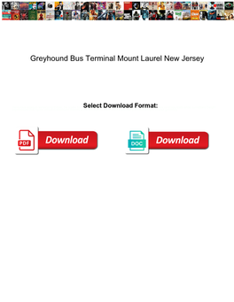 Greyhound Bus Terminal Mount Laurel New Jersey