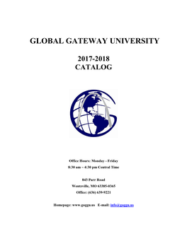 Global Gateway University