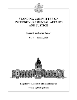 June 23, 2020 Intergovernmental Affairs and Justice Committee 765