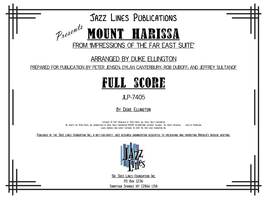 Mount Harissa Full Score