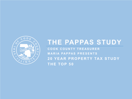 20 Year Property Tax Study the Top 50 20 Years of Property Taxes in Cook County