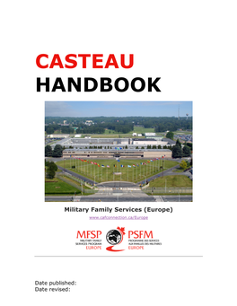 Casteau Handbook
