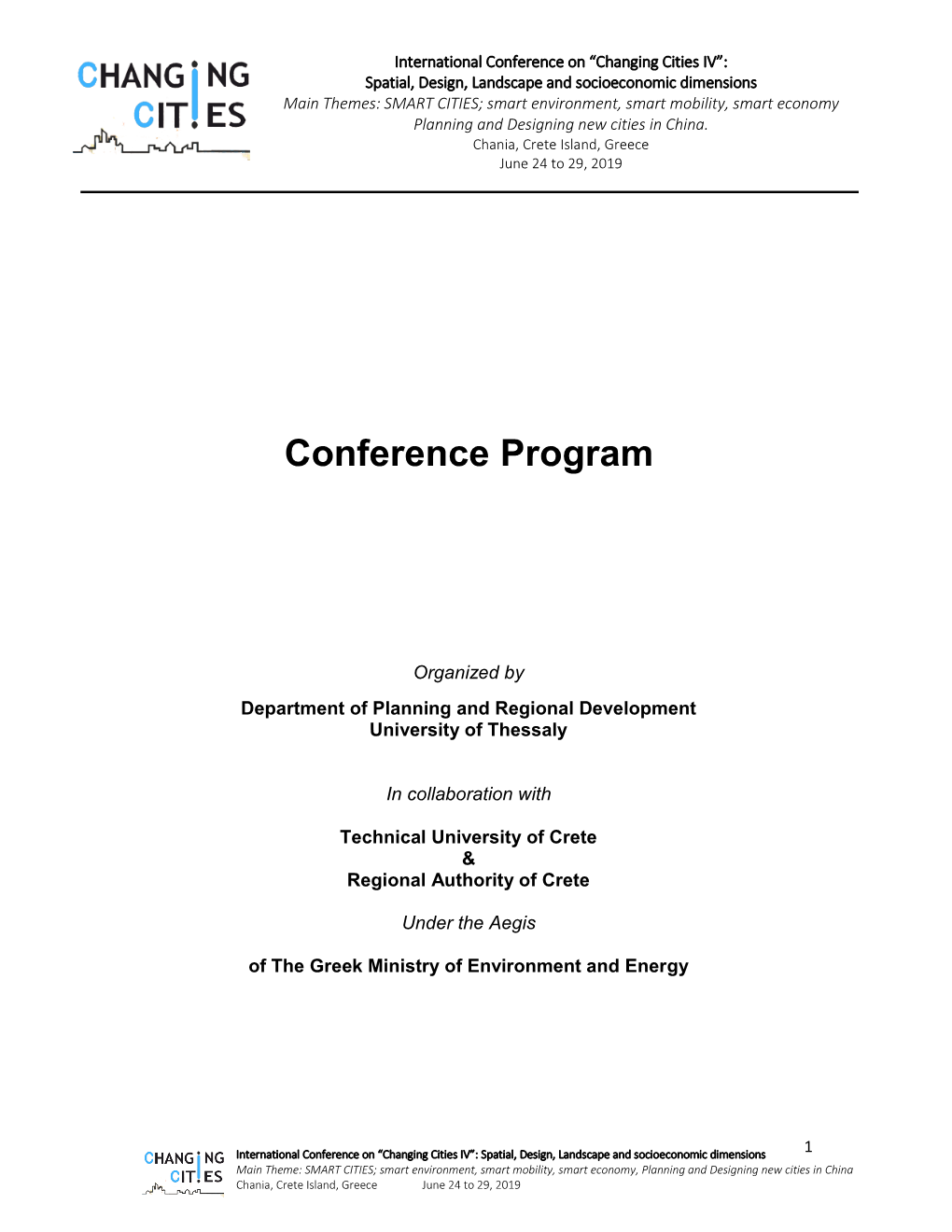 Conference Program