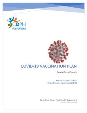County of Santa Clara COVID-19 Vaccination Plan