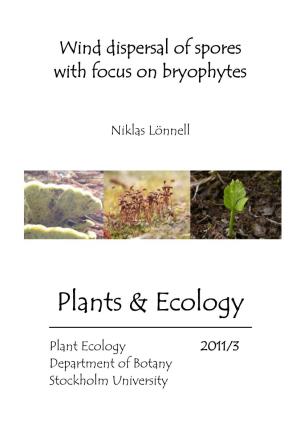 Plants and Ecology 2011:3