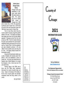 Chisago County Information Guide