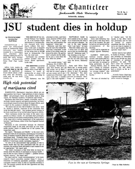 JSU Student Dies in Holdup