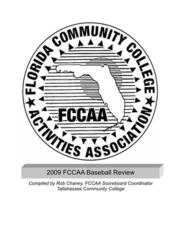 2009 FCCAA Baseball Review