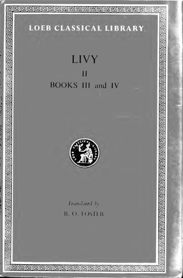 BOOKS III and IV