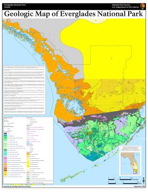 Geologic Map of Everglades NP
