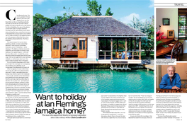 Want to Holiday at Ian Fleming's Jamaica Home?